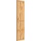 Ekena Millwork Framed Board-n-Batten Shutters w/Z-Bar, Rough Sawn Western Red Cedar, 21 1/2W x 79H, PR RBF06Z21X079RWR - alternate 3